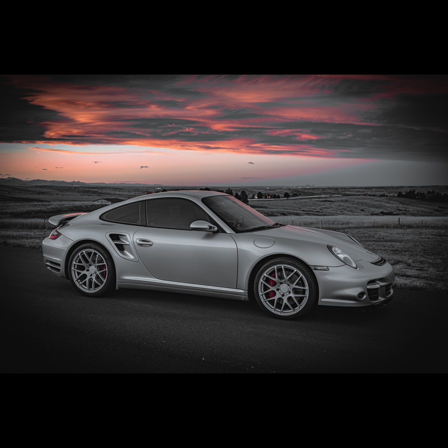 I have shot videos and photos for many years and had a passion for cars most of my life however this is the first time those two worlds have intersected. #911turbo #colorado #sunset